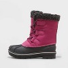 Kids' Kit Lace-Up Winter Boots - Cat & Jack™ - image 2 of 4
