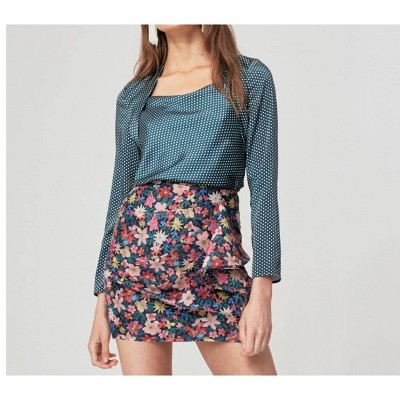 Women's Collective Time Flew Polka Dot Top - Cameo