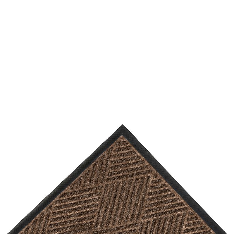 4&#39;x6&#39; Solid Diamond Doormat Brown - HomeTrax, 3 of 6