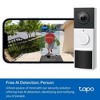 TP-Link Tapo Doorbell (TDB21): Wi-Fi Video Surveillance, 2-Way Talk, Motion Detection - 4 of 4