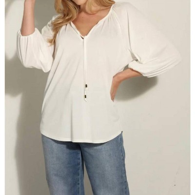 Women's Peasant Blouse - Veronica M