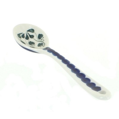 Blue Rose Polish Pottery Alyce Sugar Spoon