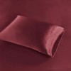 2 Pcs Elegant Wrinkle Free Pillowcases, All Season Smooth Home Textile for Lux Bedroom Decor - 2 of 4