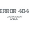 Men's Design By Humans Error 404 Costume not found, Halloween Design By InfaredDesigns Tank Top - 2 of 3