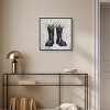 Art Remedy Rainboots and Daisies Chic Farmhouse Wall Art Framed - 2 of 4