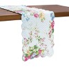 C&F Home 14" x 51" Cottage Rose Valentine's Day Floral Cottage Cotton Quilted Table Runner - 2 of 4