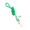 SICURIX Standard Lanyard Hook Rope Style, Green, Pack of 24 - 2 of 3