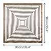 INSPIRE CHIC Women's Large Satin Silk Like Scarves Shawl Neckerchief Head Wrap Bandanas - 3 of 4