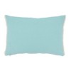 Saro Lifestyle Seashell Serenity Down Filled Throw Pillow, Blue, 12"x18" - 2 of 3