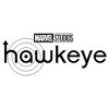 Men's Marvel Hawkeye Black and White Logo T-Shirt - 2 of 4