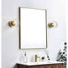 Elegant Lighting Rogelio 1 light Black and Clear Bath Sconce - image 2 of 4