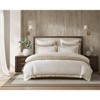 Finn Linen Blend Double Flange Duvet Cover Set - 2 of 4