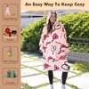 Tirrinia Women's Hoodie Sweatshirt, Casual Pullover Sweater, Soft Comfy Blanket Hoodie Sweatshirt, One Size Fits All, Gift for her - 2 of 4