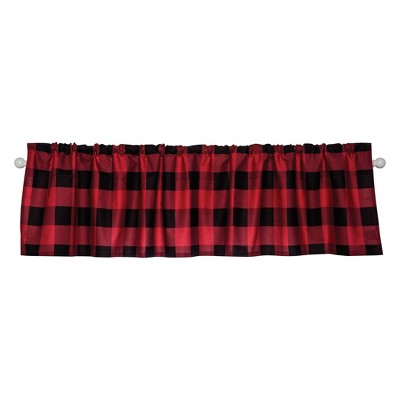 Trend Lab Valence And Curtain Set - Red