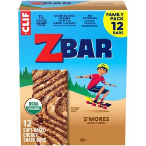 CLIF Kid ZBAR Organic S'Mores Snack Bars - 15.24oz/12ct - 1 of 4