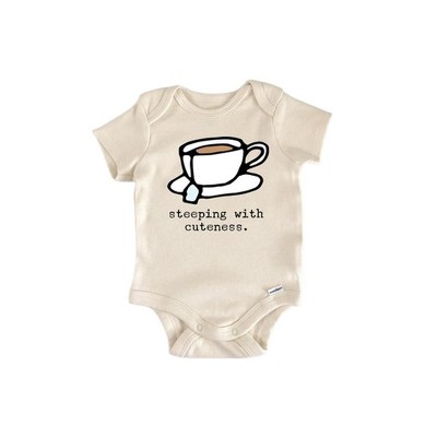 Tea Coffee Matcha Boba - Baby Boy Girl Clothes Infant Onesie® Funny Cute Newborn GS1