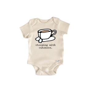 Tea Coffee Matcha Boba - Baby Boy Girl Clothes Infant Onesie® Funny Cute Newborn GS1 - 1 of 4