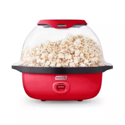 Dash 6qt SmartStore Stirring Popcorn Maker - Red