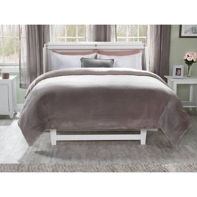 White Coastal Queen Murphy Bed Chest with Charging Station
