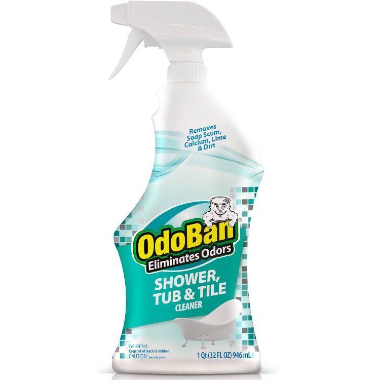 OdoBan Ready to Use Unscented Liquid Shower, Tub & Tile Cleaning Spray ...