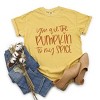 Simply Sage Market You Are The Pumpkin To My Spice Garment Dyed Tee - 2XL - Mustard - 3 of 4