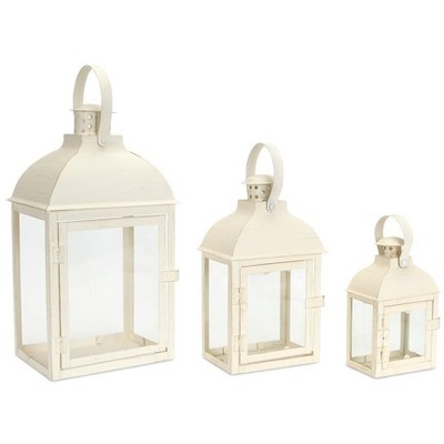 Melrose Modern Metal Lantern (Set of 3)