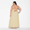 Women's Maxi A-Line Dress - Wild Fable™ Yellow - 3 of 3