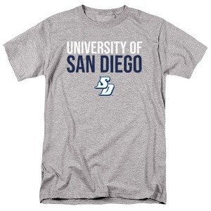 Men's University of San Diego Official Stacked T-Shirt - 1 of 4