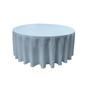 Slickblue Polyester Poplin Round Tablecloth 41 Different Colors 7 Sizes - 1 of 1