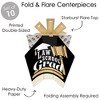 Big Dot of Happiness Law School Grad - Table Decorations - Future Lawyer Graduation Party Fold and Flare Centerpieces - 10 Count - 3 of 4