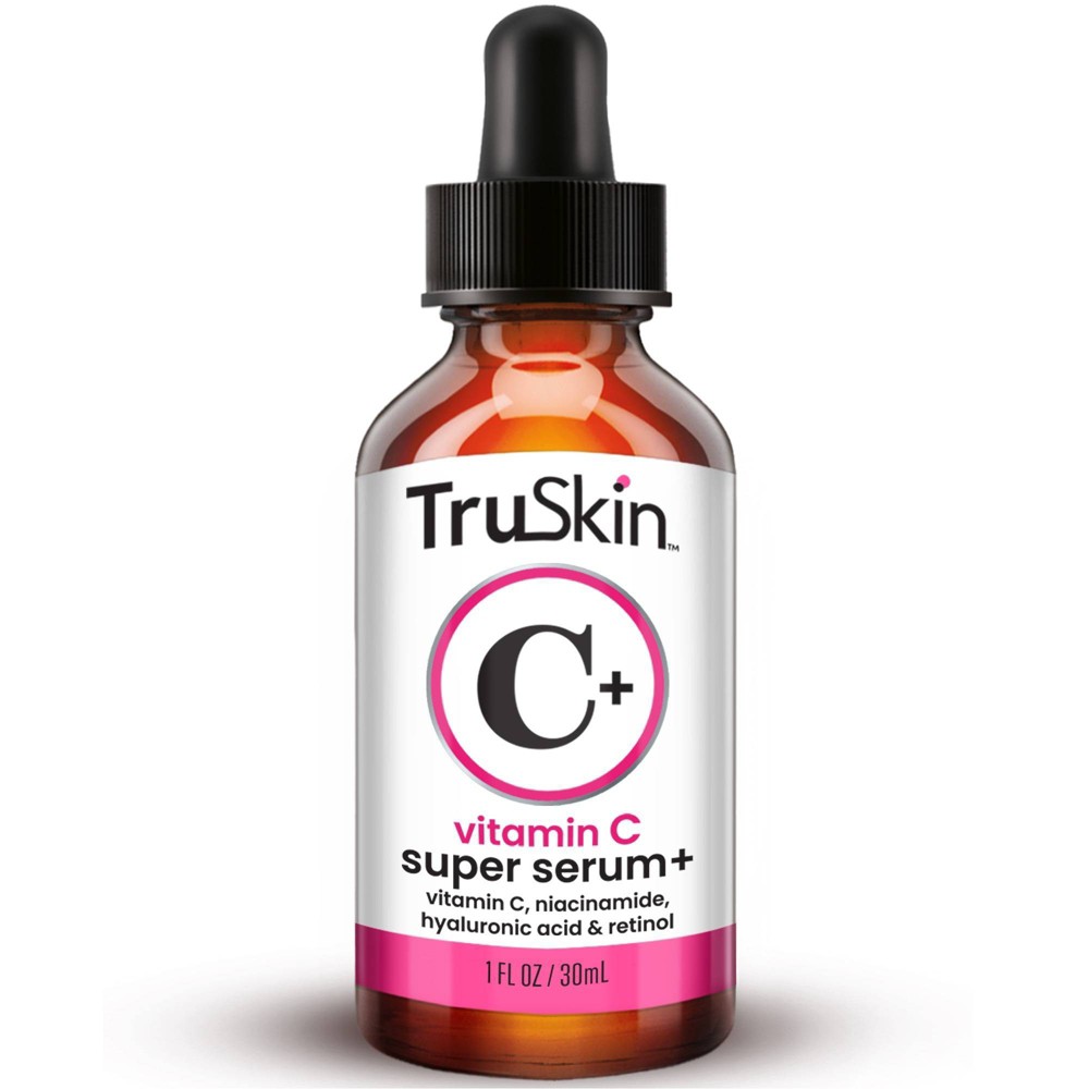 Photos - Cream / Lotion TruSkin Vitamin C Super Serum Plus for Face - 1 fl oz
