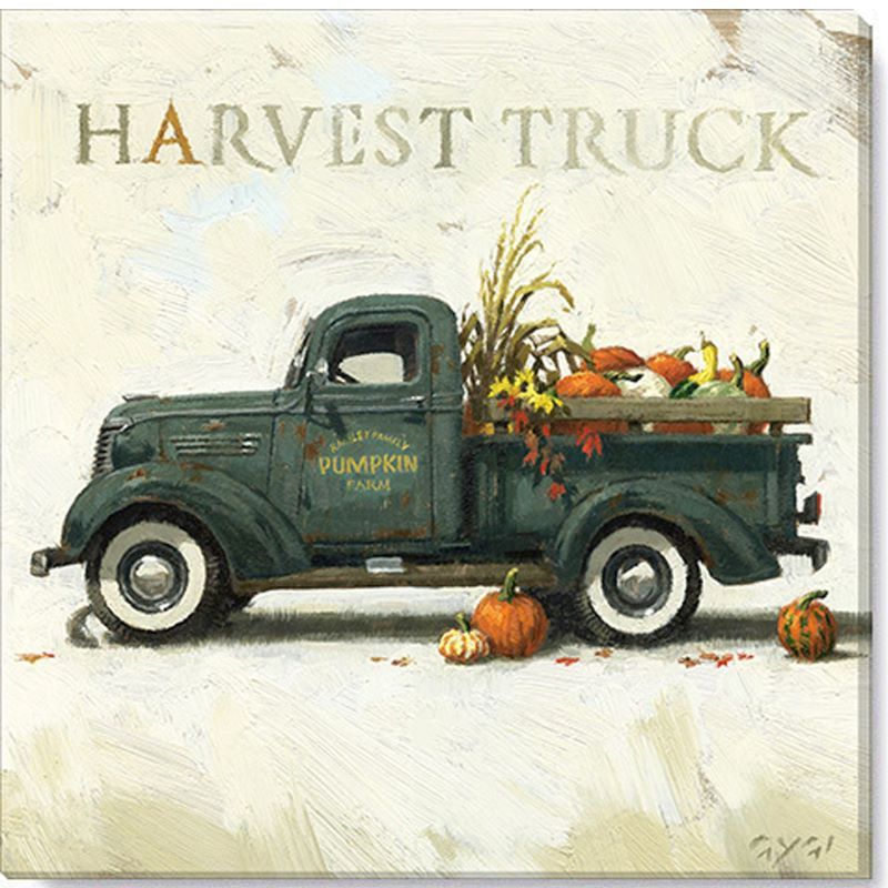 Sullivans Darren Gygi Harvest Truck Canvas, Museum Quality Giclee Print, Gallery Wrapped, Handcrafted in USA, 1 of 4