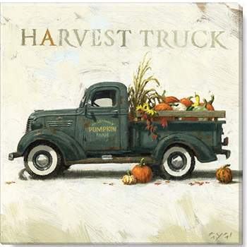 Sullivans Darren Gygi Harvest Truck Canvas, Museum Quality Giclee Print, Gallery Wrapped, Handcrafted in USA