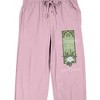 White Lotus Dream Area Gateway Women’s Cradle Pink Sleep Pajama Pants - Large - 2 of 4