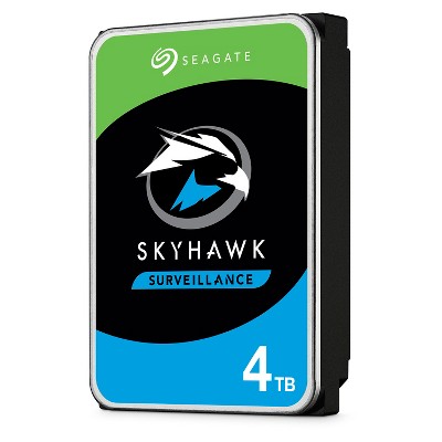 Seagate Skyhawk 4TB Surveillance Hard SATA 6Gb/s 64MB Cache 3.5-Inch Internal Drive-Frustration Free Packaging (ST4000VX007)