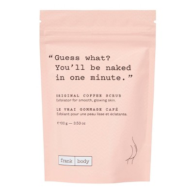 frank body Original Coffee Mini Scrub - 3.53oz