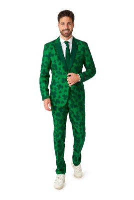 Suitmeister Men's Party Suit - St. Pats Green : Target