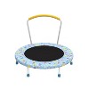 YUHAO Kids Ages 1-6，Trampoline with Handle Fun，Outdoor Toys，36-inch Blue - 3 of 4