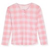 Sleep On It Girls 2-Piece Hacci Pajama Set with Matching Scrunchie - 2 of 4