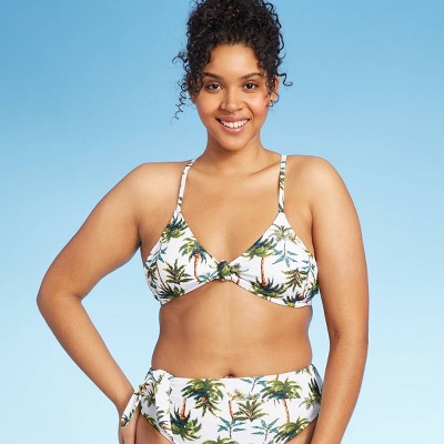 knot front bathing suit