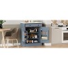 Okak Modern Kitchen Pantry Sideboard Cabinet with Storage Drawer,2 Adjustable Shelves,2 Door Shelves,Coffee Bar Buffet Cabinet for Dining Room - 2 of 4