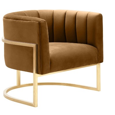TOV Furniture Magnolia Velvet Accent Chair