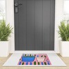 Mambo Art Studio Tea Coffee cups Buongiorno 36" x 24" Welcome Mat - Society6 - 2 of 3