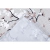 Dainty Home 3D Printed Textured Waffle Weave  Shower Curtain - 4 of 4