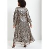 June + Vie by Roaman's Women's Plus Size Evyre Side Slit Sequin Dress - 3 of 4
