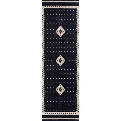 Momeni Noho Levi Machine Loomed Rug Black