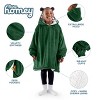 The Bare Homey - Kids Wearable Blanket - Fleece Side Pockets - 3 of 4