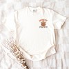 Embroidered Howdy Pumpkin - Women's Garment Dyed Tee - 3 of 4