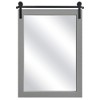 Beautyolove Rectangle Wood Framed Accent Wall Mirror - 3 of 4