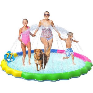 Jasonwell Non-Slip Splash Pad for Kids, 77
